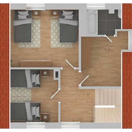 Worker's F7 - Haus Mit 4 Schlafzimmern Fuer 8 Personen 別荘 ヴェーゼル