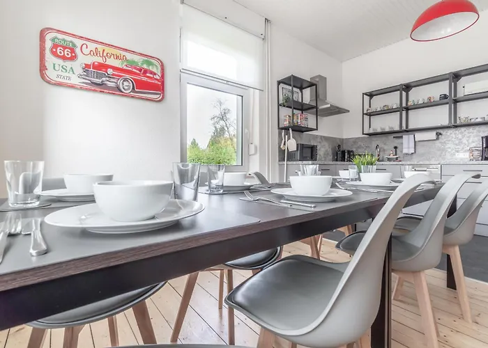 Worker's F7 - Haus Mit 4 Schlafzimmern Fuer 8 Personen Wesel (North Rhine-Westphalia)