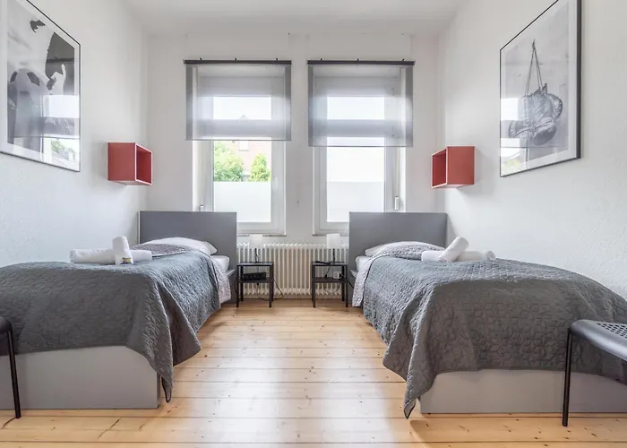 Worker's F7 - Haus Mit 4 Schlafzimmern Fuer 8 Personen Hébergement de vacances Wesel (North Rhine-Westphalia)